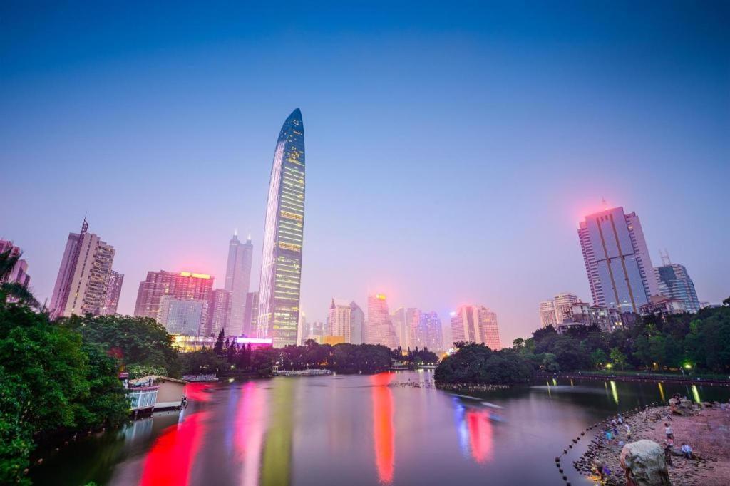 Shang Pin Hotel Shenzhen Futian Exhibition Branch Exteriér fotografie