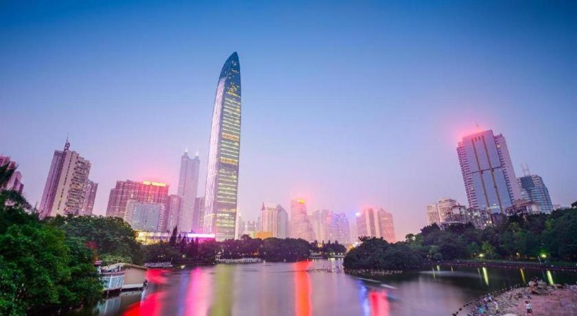 Shang Pin Hotel Shenzhen Futian Exhibition Branch Exteriér fotografie